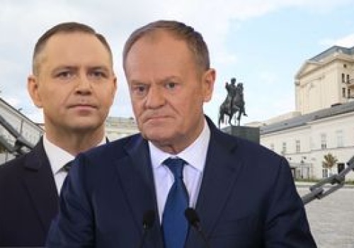 Polacy ocenili współpracę Nawrockiego z rządem Tuska. Surowo