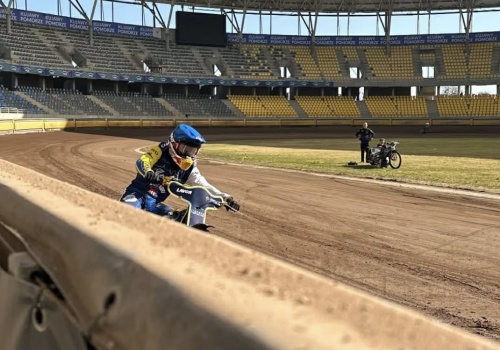 Żużel. Mistrz Polski już na torze! Na Motoarenie słychać motocykle! (WIDEO)