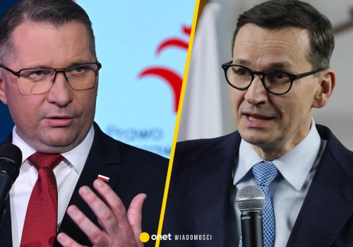 Mateusz Morawiecki dostał pytanie o bycie w rządzie Czarnka. Jasna odpowiedź