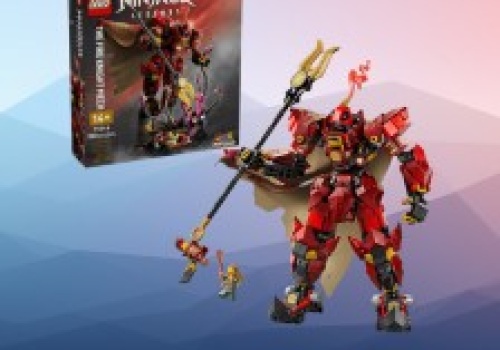 Klocki LEGO NINJAGO tanio na Allegro. Mech Ognistego Rycerza za 349 zł (zamiast 529 zł)!