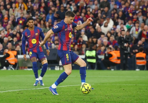 Laporta znów mówi o Lewandowskim. 