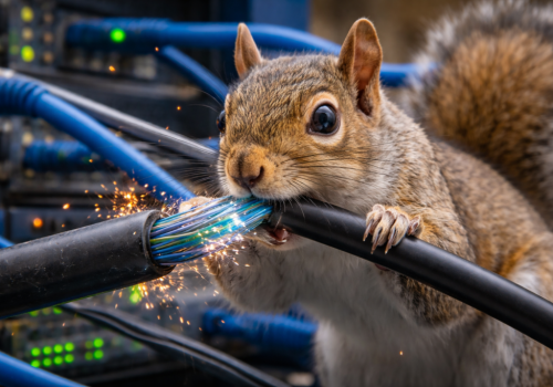 Wiewiórka odcięła internet w urzędach w Ohio