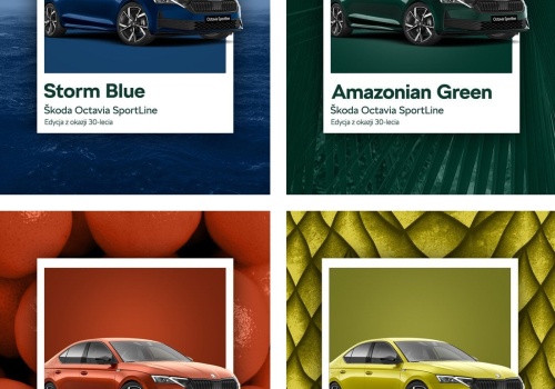 Wybierz nowy lakier dla Skody Octavii z okazji 30-lecia modelu. Głosuj!