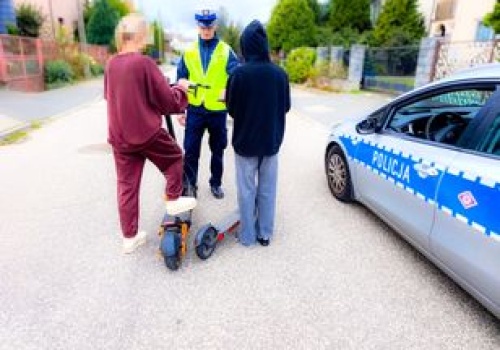 Dwa razy więcej mandatów. Policja wzięła się za hulajnogi