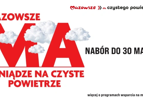 Mazowsze ma pieniądze na czyste powietrze
