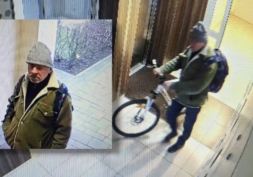 Kradzież roweru na osiedlu Grunwaldzkim. Rozpoznajesz tego mężczyznę?