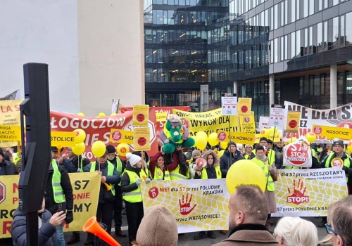 Mieszkańcy wyjdą na ulice w sprawie S7. Czy prezydent Krakowa dołączy do nich?