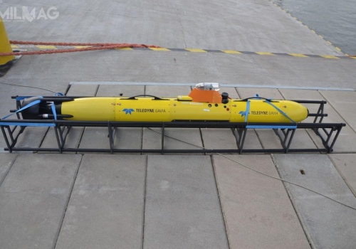 Wsparcie dla bezzałogowców Gavia i Głuptak w obronie przeciwminowej Marynarki Wojennej