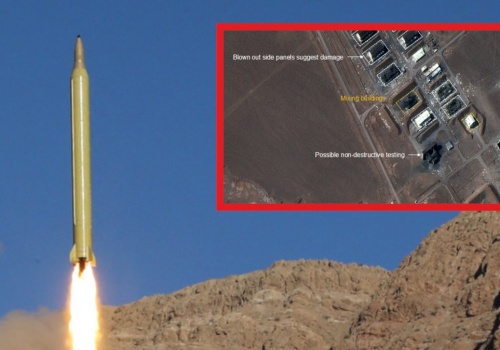 Największe centrum badań rakietowych Iranu ostrzelane. Zdjęcia ujawniają