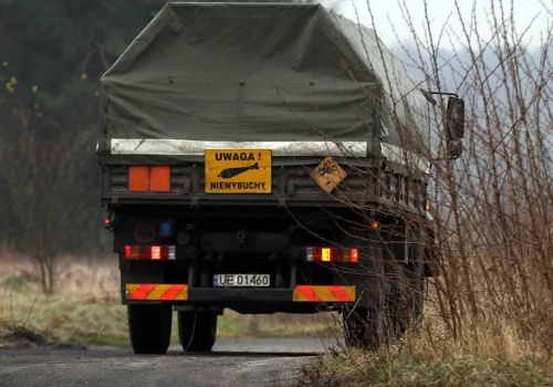 Gubin. Ewakuacja mieszkańców, niewybuch znaleziony podczas remontu dachu