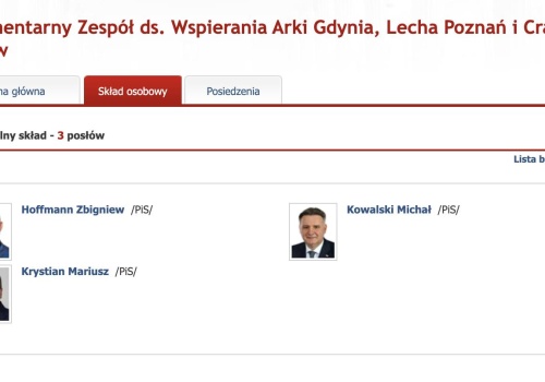 Wielka Triada na Wiejskiej! Posłowie założyli sejmowy fanklub, na który patrzę z niedowierzaniem