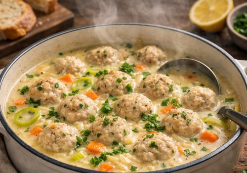 Hit w każdym domu. Kremowa zupa z pulpecikami, która zastępuje dwa dania