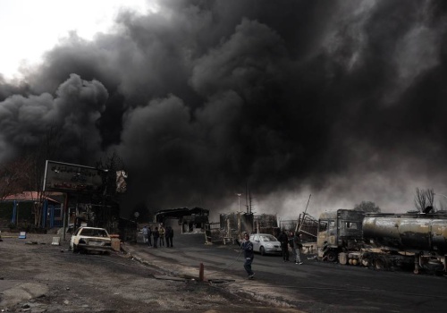 Toksyczne opary w Teheranie. 