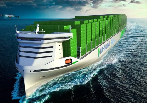 Pierwszy na świecie kontenerowiec z napędem atomowym? Potężny statek