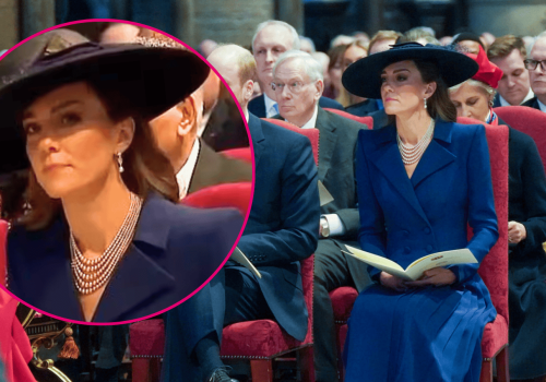 Księżna Kate przyłapała fotografa w trakcie mszy. Powiedziała do niego jedno słowo, nagranie jest hitem sieci