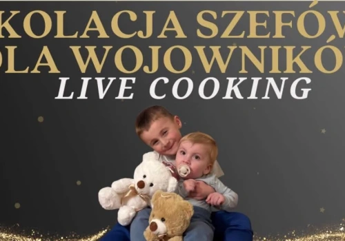 Charytatywna kolacja degustacyjna i Live Cooking. Jaś i Bartuś walczą z chorobą