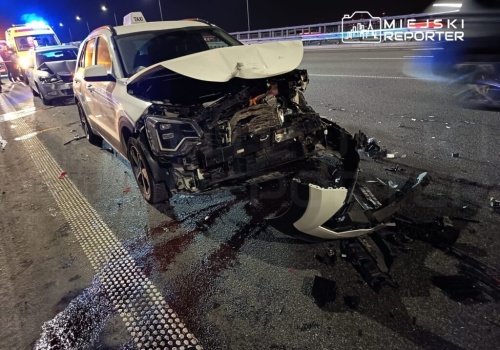 Agresja drogowa doprowadziła do karambolu na trasie S2. Sześć rozbitych pojazdów