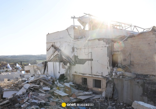 Iran przeprowadził atak rakietowy na Izrael. 