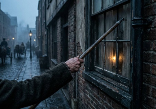 Wstawali o 3 nad ranem i chodzili z kijem od domu do domu. Tak działał 