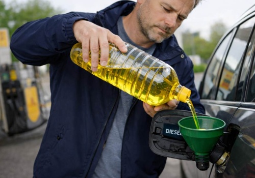 Tańsze niż diesel, ale może zrujnować silnik. Kierowcy próbują tankować olej z supermarketu
