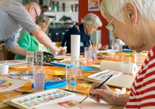Sztuka wspiera zdrowie mózgu. 