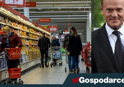 Takie rzeczy za Tuska: inflacja niska, a zakupy drogie