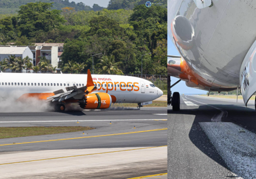 Ale przydzwonił! Lotnisko na Phuket zamknięte na kilka godzin w wyniku twardego lądowania Boeinga 737 MAX 8