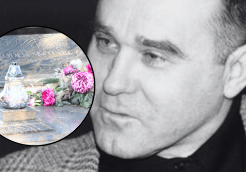 Tylko u nas: Tak po latach wygląda grób gangstera Nikosia! W oczy rzuca się napis po łacinie. Znaczenie aż mrozi