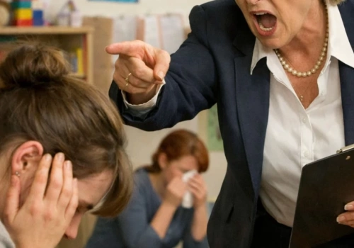 Ona zniszczyła mnie psychicznie. Była pracowniczka  o dyrektorce Przedszkola nr 10