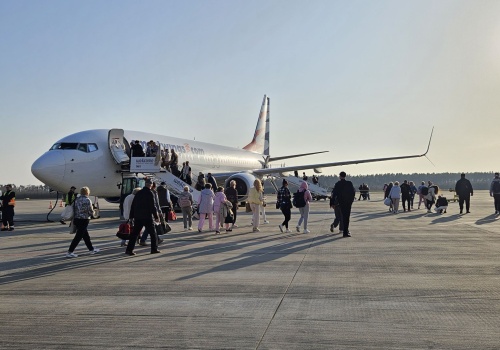 Loty z Goleniowa do Egiptu odbywają się bez zakłóceń