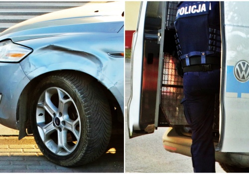 Pijacki rajd 35-latka po ulicach i chodnikach Ustki zakończyli… strażacy. Kierowca miał 2,5 promila