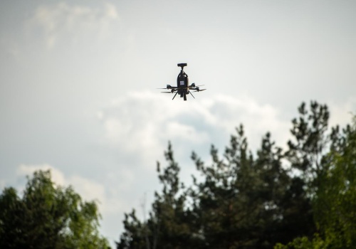 Rosyjski dron znaleziony na terenie kopalni. Prokuratura prowadzi czynności