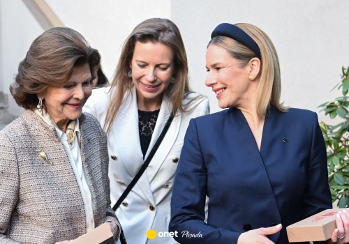 Marta Nawrocka i królowa Sylwia zabawiły w Gdańsku. Spójrzcie na te uśmiechy