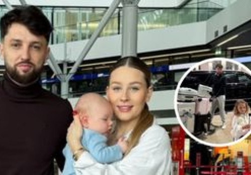 Andziaks z rodziną wraca do Polski z Dubaju. Oberwała od internautów. 