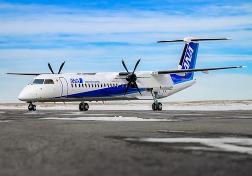 ANA Wings odebrały Dasha 8-400. To dawny SP-EQC