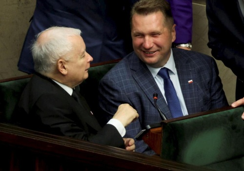 Politycy PiS komentują decyzję Nawrockiego ws. SAFE. Kaczyński i Czarnek zadowoleni