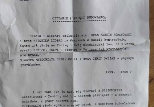 Tajemnicze ulotki w skrzynkach mieszkańców. Polityczno-religijne treści budzą niepokój