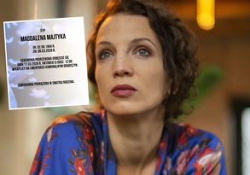 Data śmierci Magdaleny Majtyki. To dlatego takie liczby figurują na nekrologu