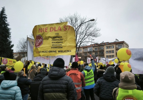 Droga ekspresowa S7 Kraków – Myślenice. GDDKiA powoła zespół, przeciwnicy inwestycji protestują