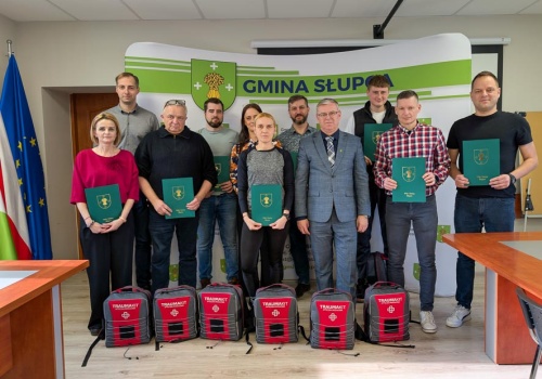 Szkolenie z pierwszej pomocy i torby medyczne dla placówek oświatowych w Gminie Słupca