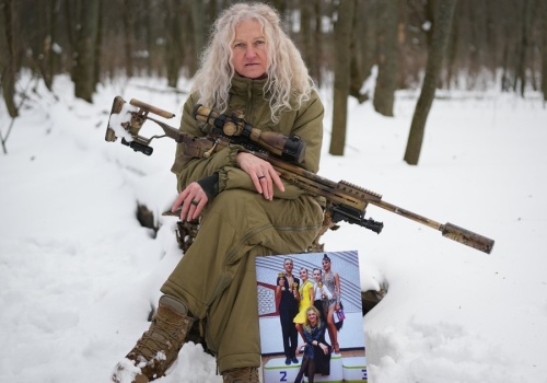 Z parkietu prosto na front. Tancerka z Donbasu została snajperką. 