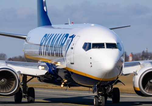 Doniesienia o zajęciu samolotu Ryanair przez komornika. Przewoźnik: to nieprawda
