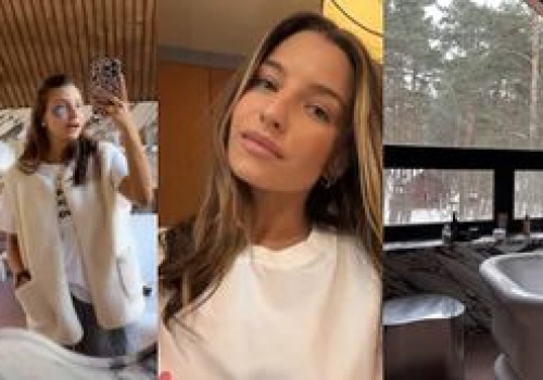 Julia Wieniawa zrobiła gruntowny remont domku w lesie. Teraz odsłoniła efekt końcowy