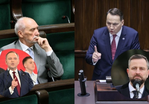 Sikorski niemiło do Macierewicza: świrze, gdzie są Caracale, gdzie dowody na zamach w Smoleńsku?