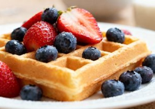Te gofry jem bez wyrzutów sumienia. Są lekkie, białkowe i delikatne dla brzucha