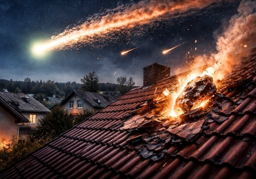Kule ognia i dziury w dachach. Mały meteoryt, wielka lekcja fizyki