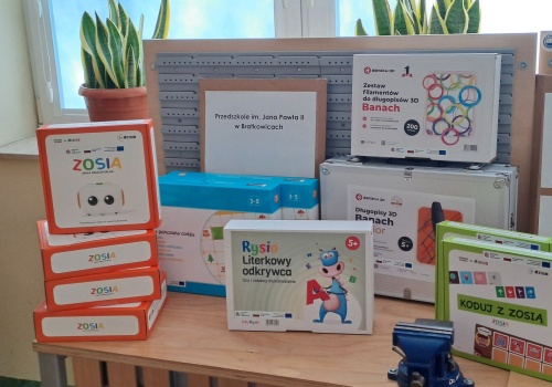 Nowoczesny sprzęt dla przedszkoli w Gminie Świlcza