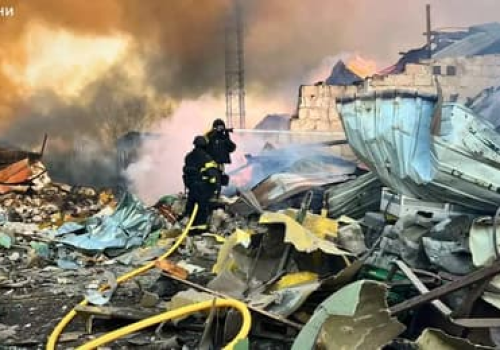 Rosyjskie uderzenie na stolicę Ukrainy. Są ofiary śmiertelne