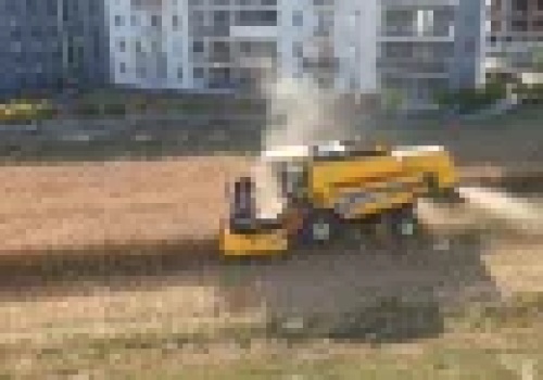 Rolnik uprawiający słynne pole między blokami w końcu sprzedał je deweloperowi