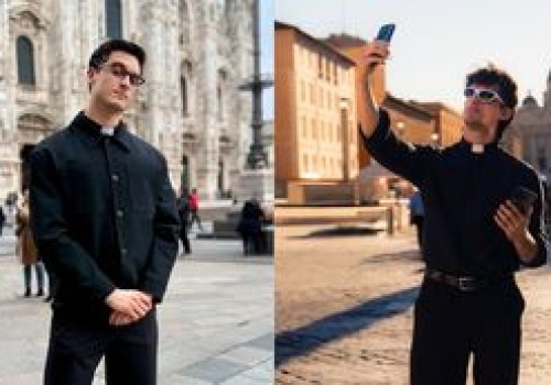 Pisał kazania z ChatGPT i wrzucał selfie z siłowni. 